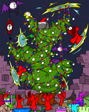 Puzzle preview for Cultsmas Tree.