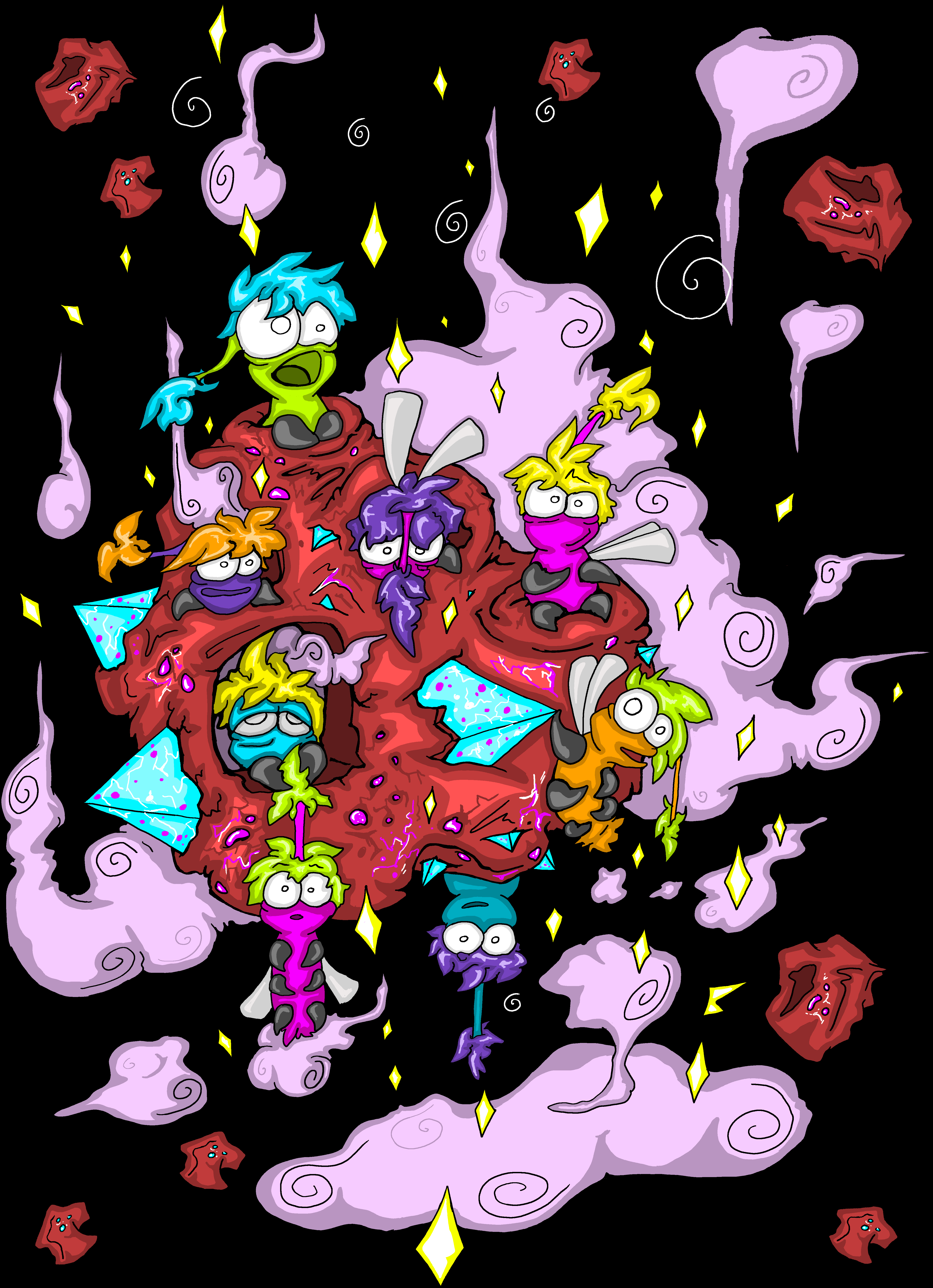 Puzzle preview for Distractoid Cluster